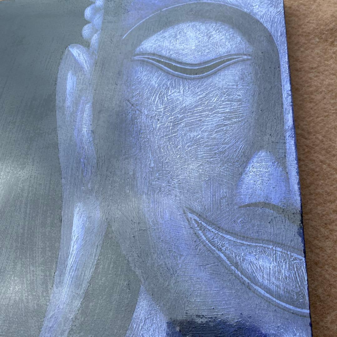 抽象的な仏像の絵画　TiTi作