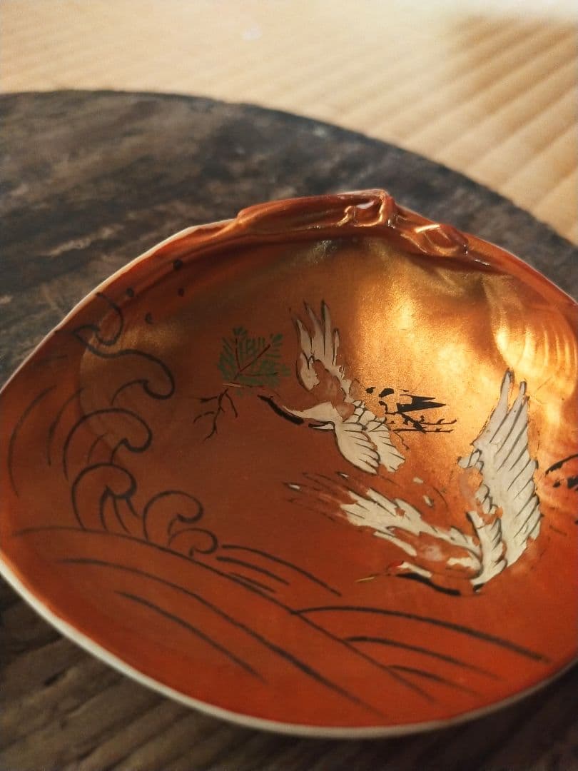 ✾ぱぴ絵の新春セット✾ 干支画賛掛け軸＆天然蛤香合