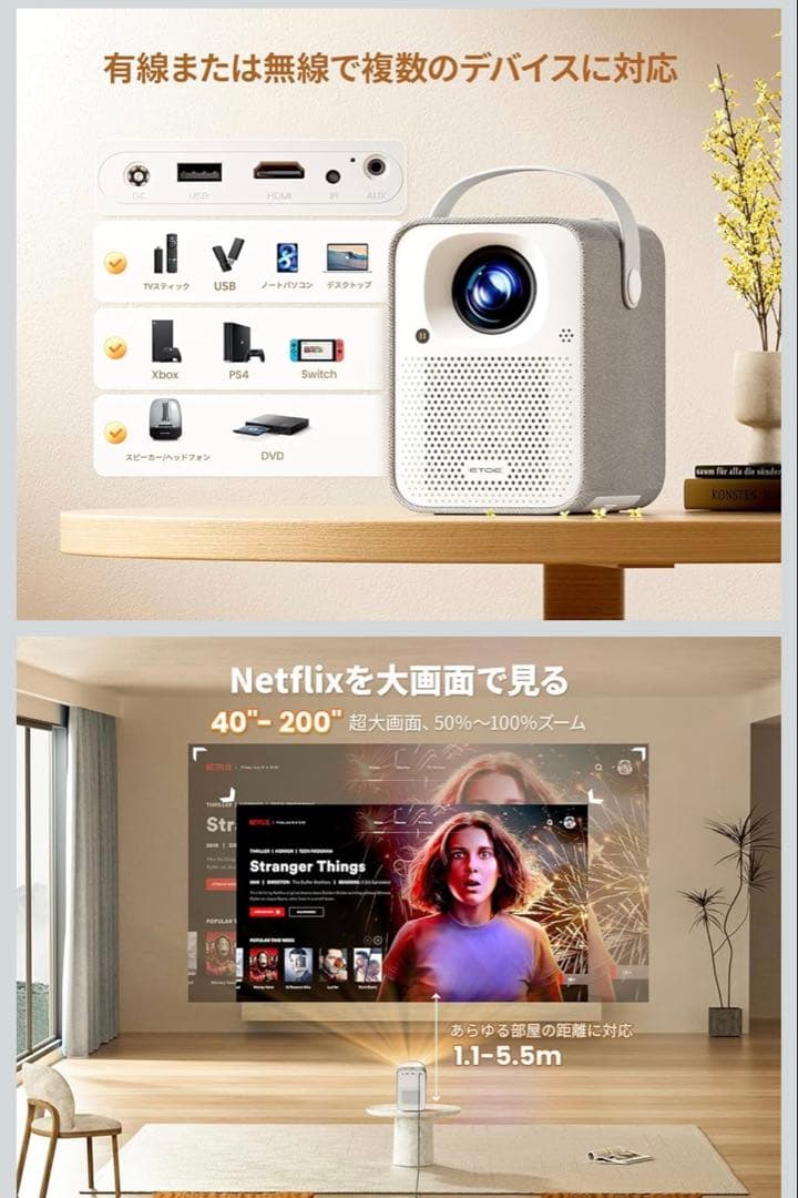 ETOE プロジェクター [※訳アリ]