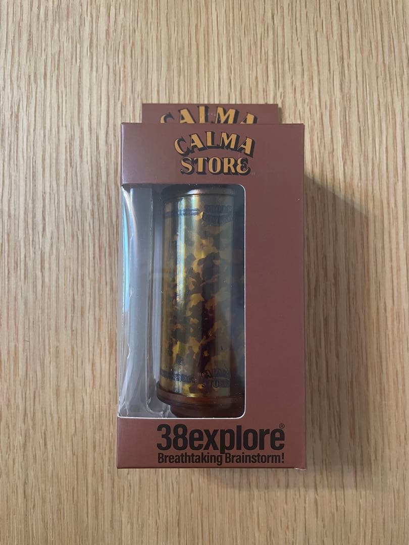 新品　CALMA STORE 38kt Skelton Tortoise 38灯