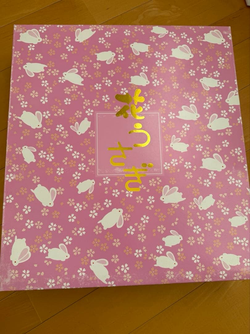 七五三女の子被布セット　花うさぎ　値下げ交渉可