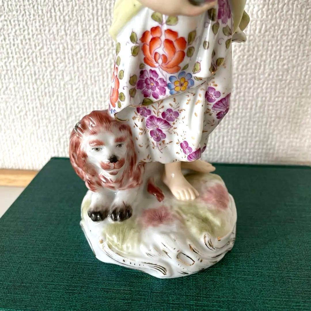 ・G.Richard・女王とライオン・２０cm・リチャード.ジノリ・希少・