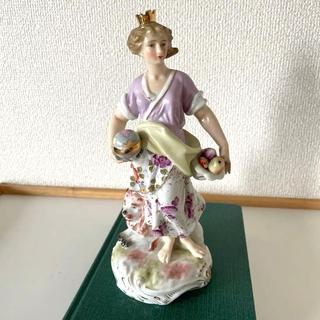 ・G.Richard・女王とライオン・２０cm・リチャード.ジノリ・希少・