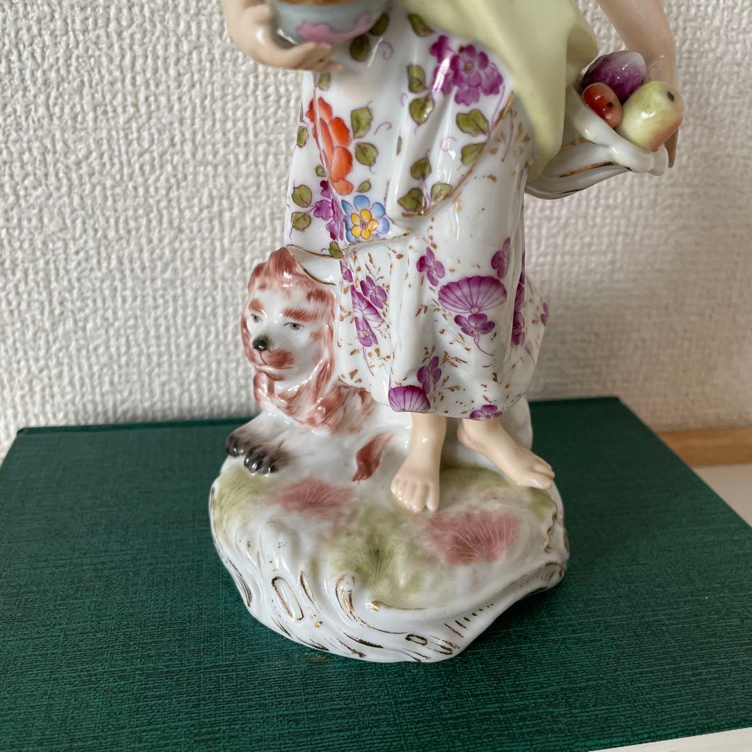 ・G.Richard・女王とライオン・２０cm・リチャード.ジノリ・希少・