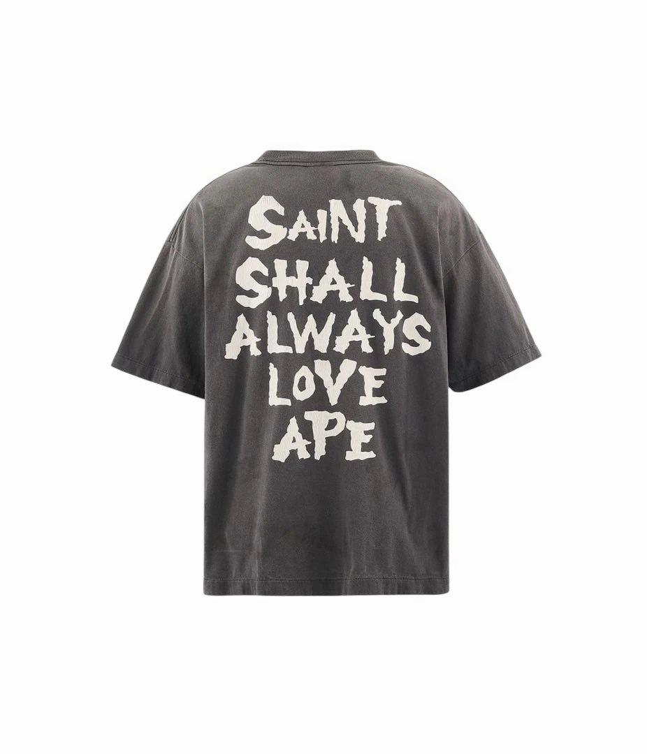 ま*こ様 セントマイケル BAPE_SS T-SHIRT/ALWAYS LOVE