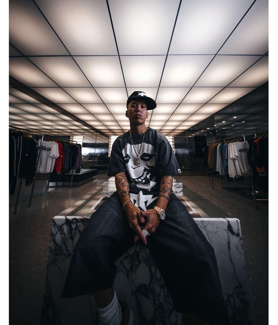 ま*こ様 セントマイケル BAPE_SS T-SHIRT/ALWAYS LOVE