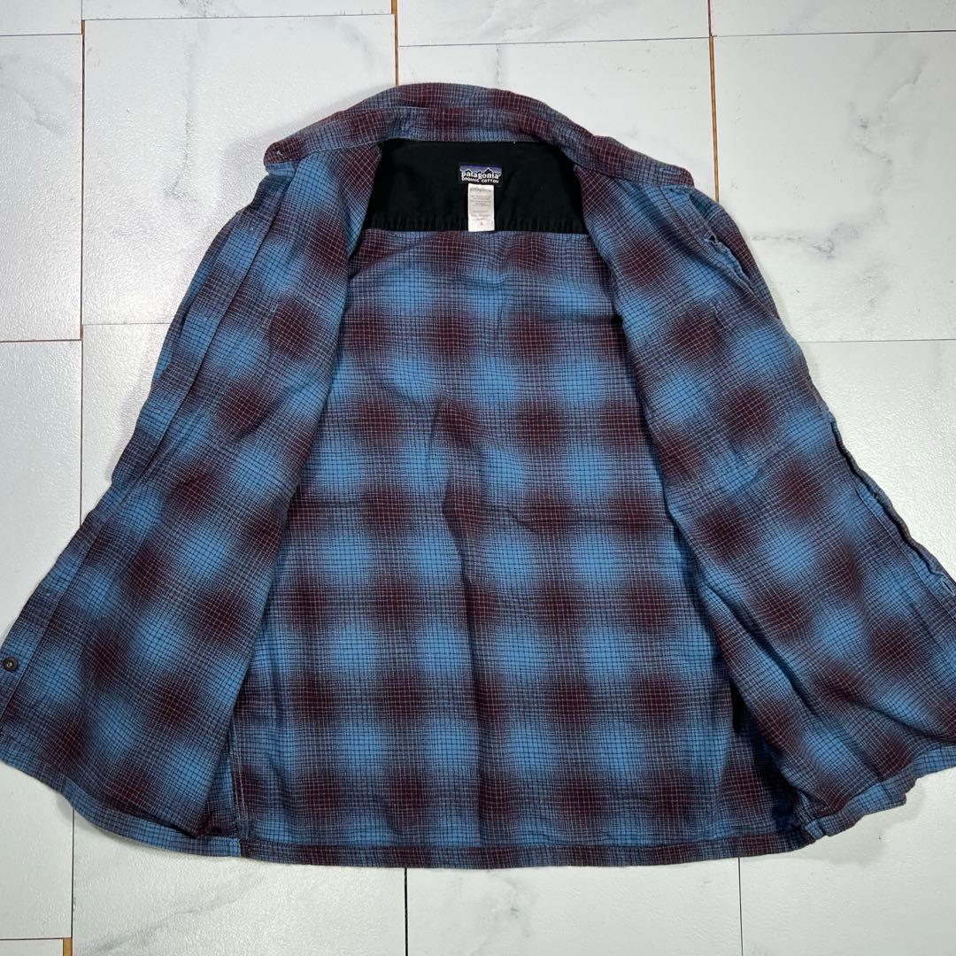 超希少 Patagonia パタゴニア F6 オンブレ ネルシャツ