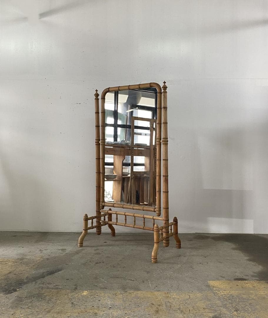 フランス アンティーク French Mirror ミラー 鏡 テーブル チェア