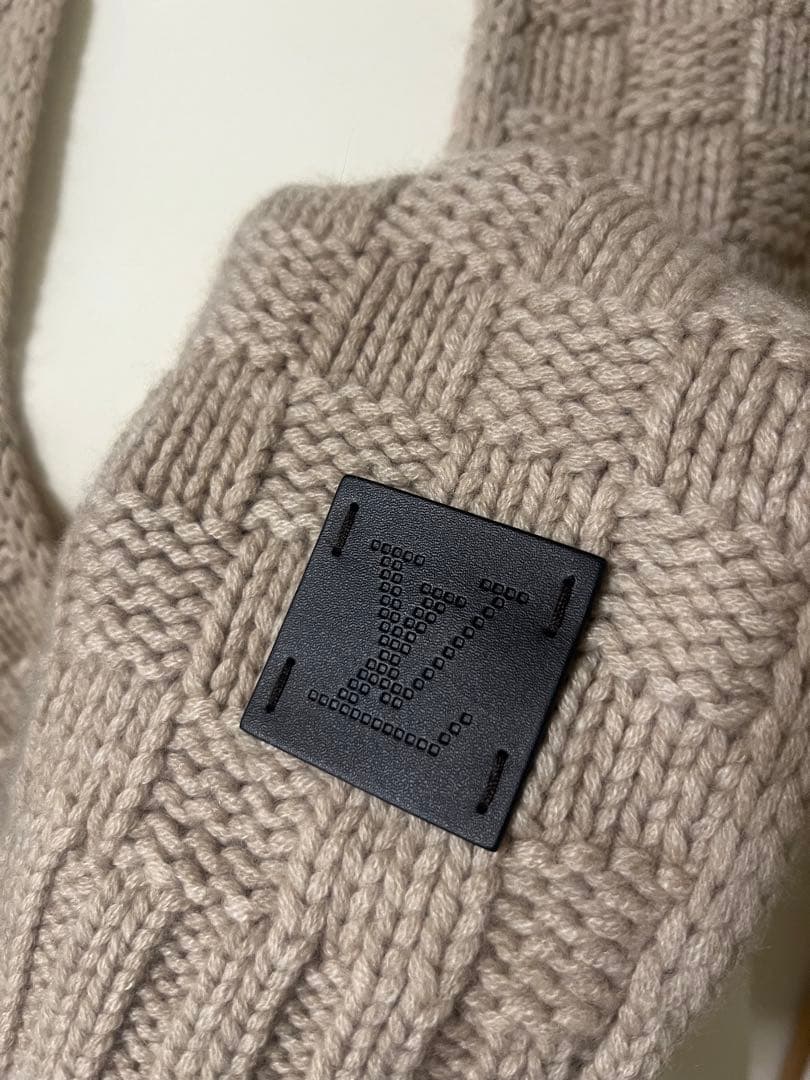ルイヴィトン　カシミヤ　マフラー　極美品