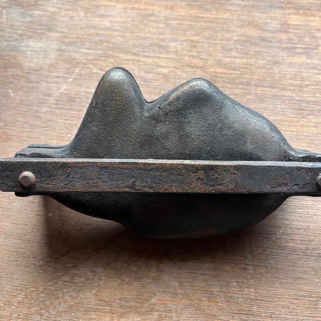 一丁焼き 鋳鉄製 たい焼き器 天然物 天然たい焼き　南部鉄器