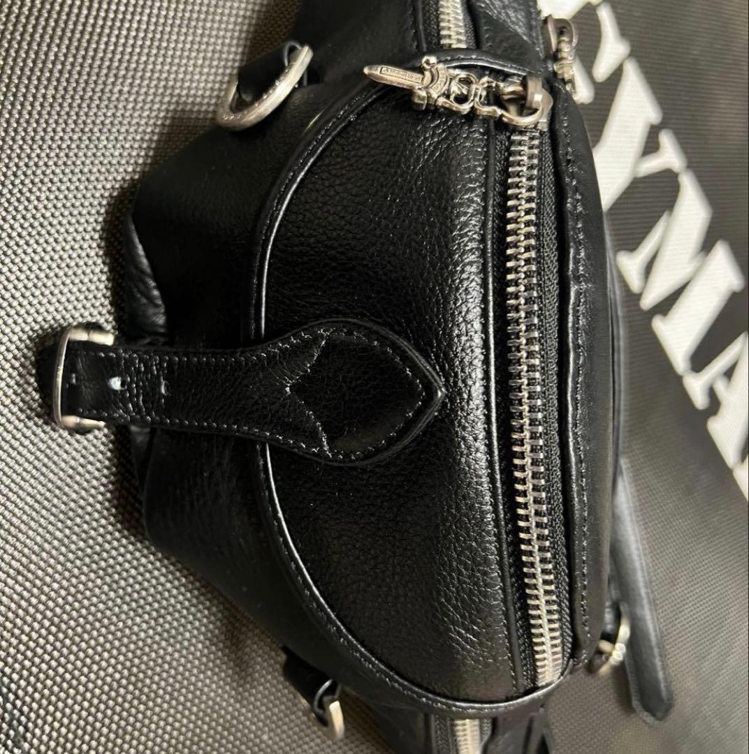 ◆大容量スナットパック ウエストバック ボディバッグ ダガー 付きで超カッコいい