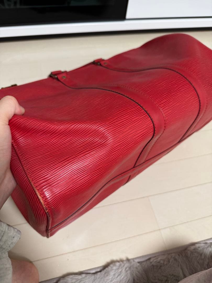 Louis Vuitton エピレザー キーポル50 ボストンバッグ