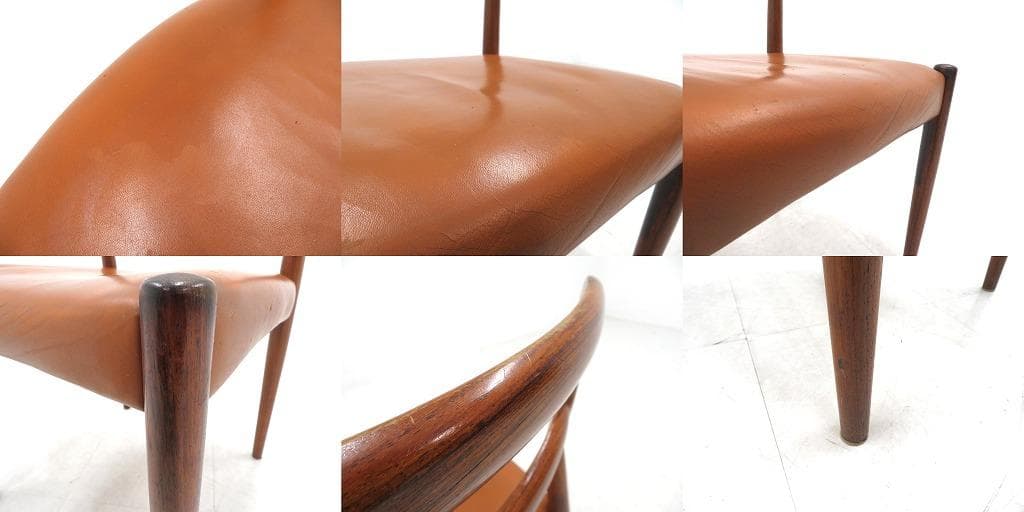 デンマーク　ビンテージ　ヨハネスアンダーセン　ローズウッド　ダイニングチェア