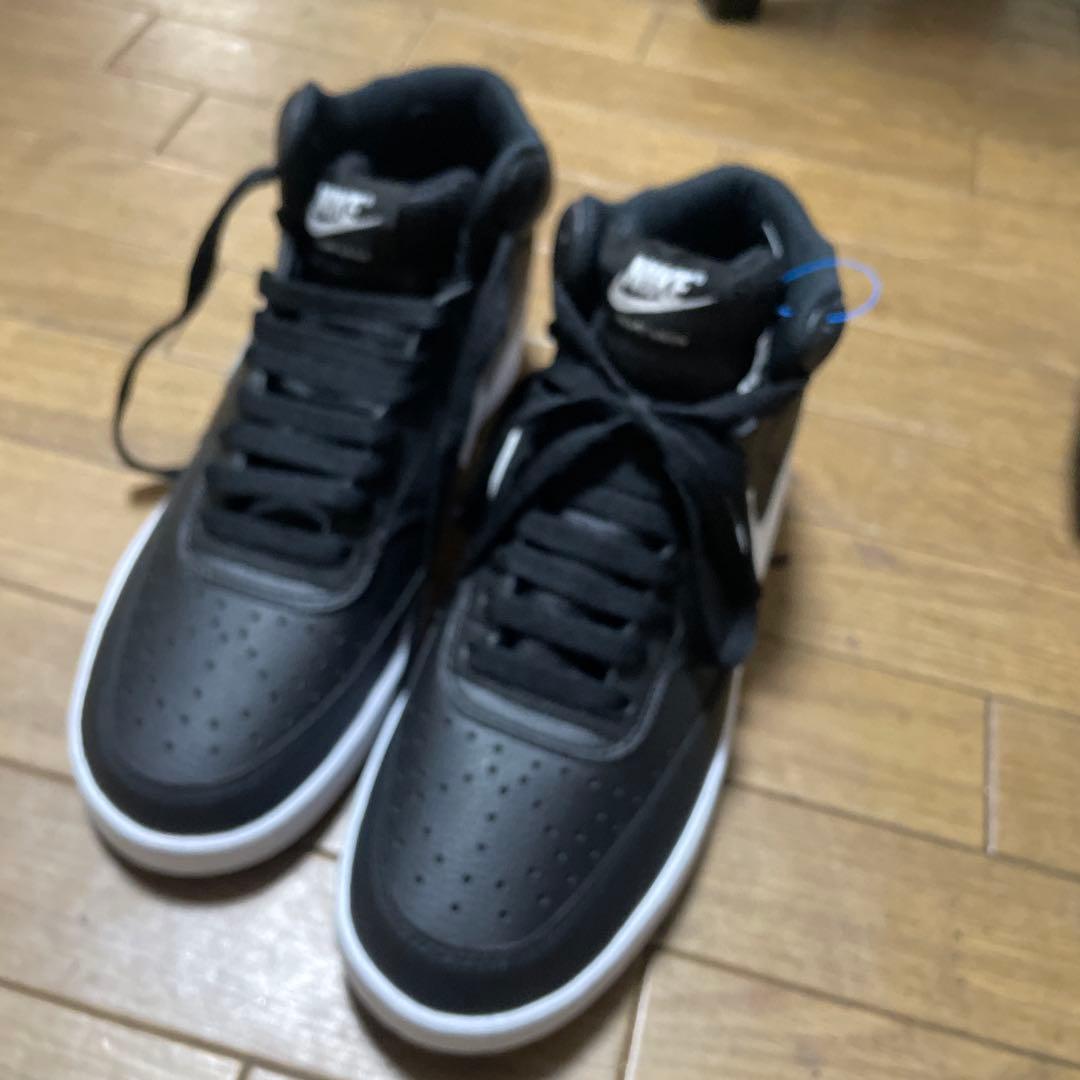 Nike ブラック ハイカットシューズ 26.5