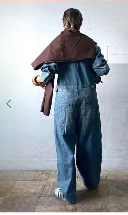 【eri】【2025AW】アダムエロペ デニムジャンプスーツ36