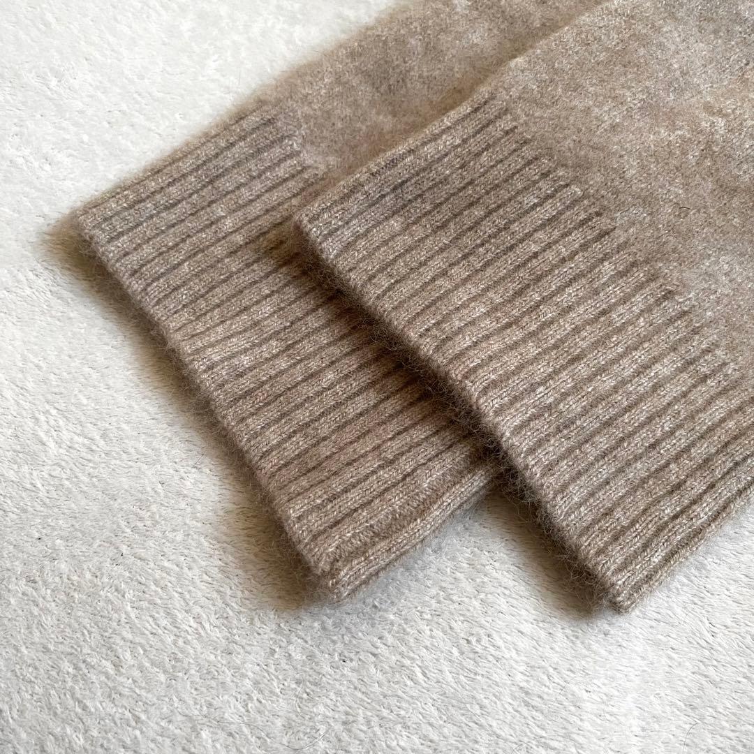 【ほぼ未使用✨】Plage ふわふわ　ウールカシミヤ深Vプルオーバー　柔らかい