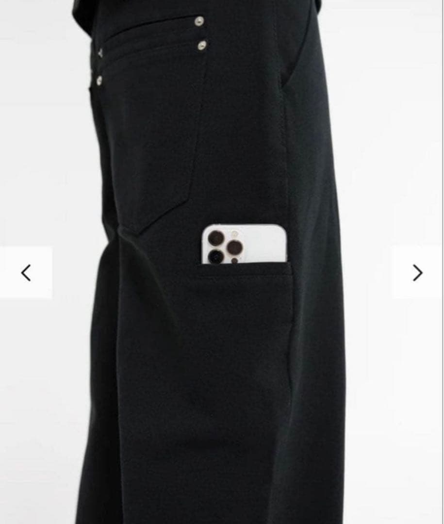 パンツ asapmode Stacked Canvas Wide-Leg Pants L