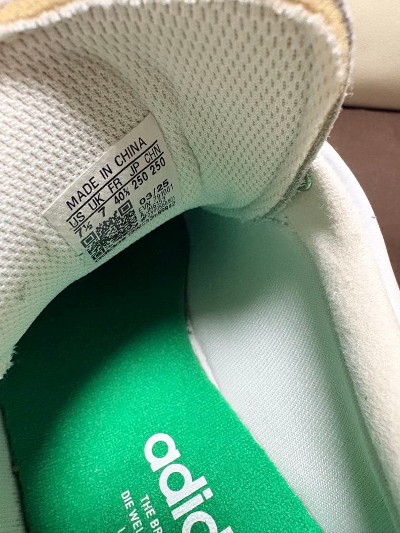 adidas Stan Smith ゴルフシューズ ホワイト/グリーン