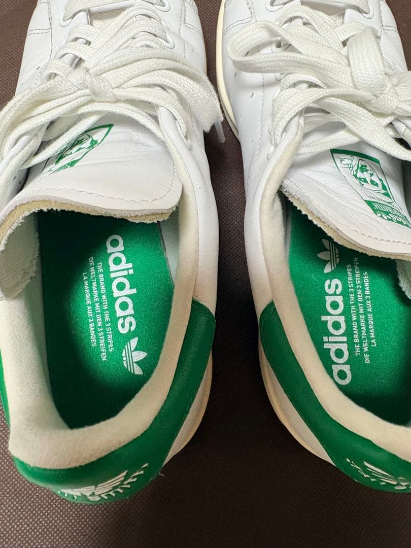 adidas Stan Smith ゴルフシューズ ホワイト/グリーン