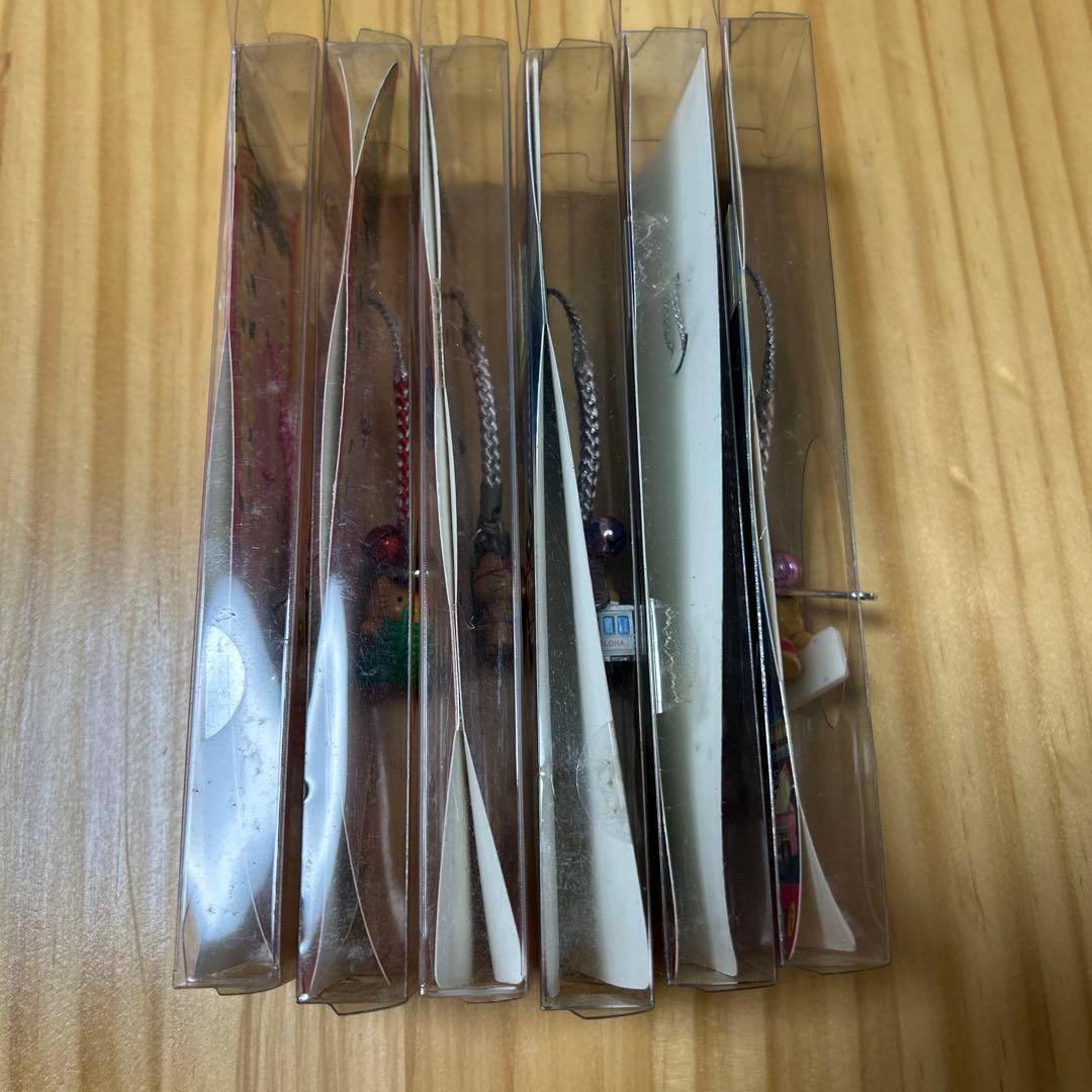 ハローキティ　ご当地根付け　ハワイ限定6点セット　日焼けキティ