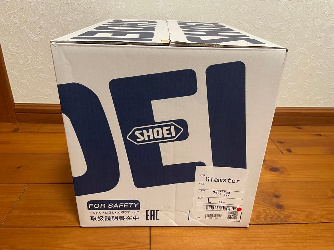 SHOEI Glamster マットブラック　Lサイズ