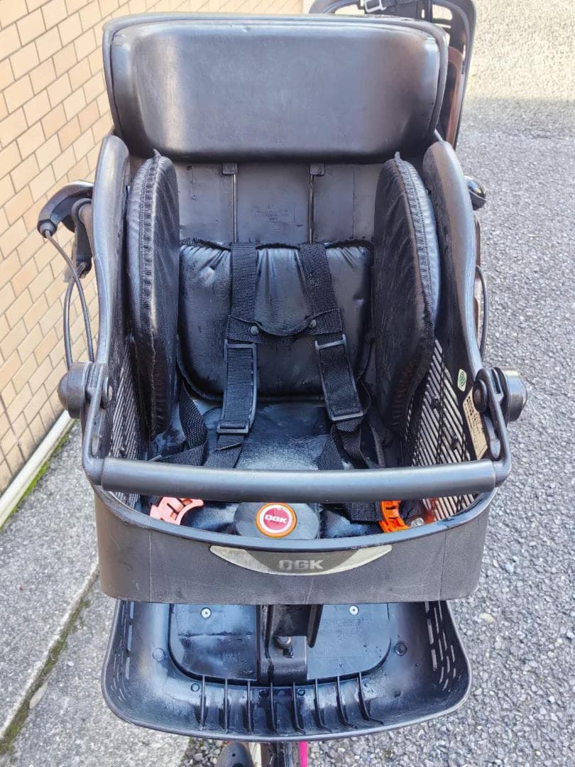 ママチャリ　3人乗りママチャリ 非電動 子供乗せ自転車　24インチ