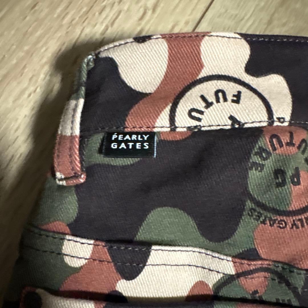 【美品】パーリーゲイツ 迷彩パンツ