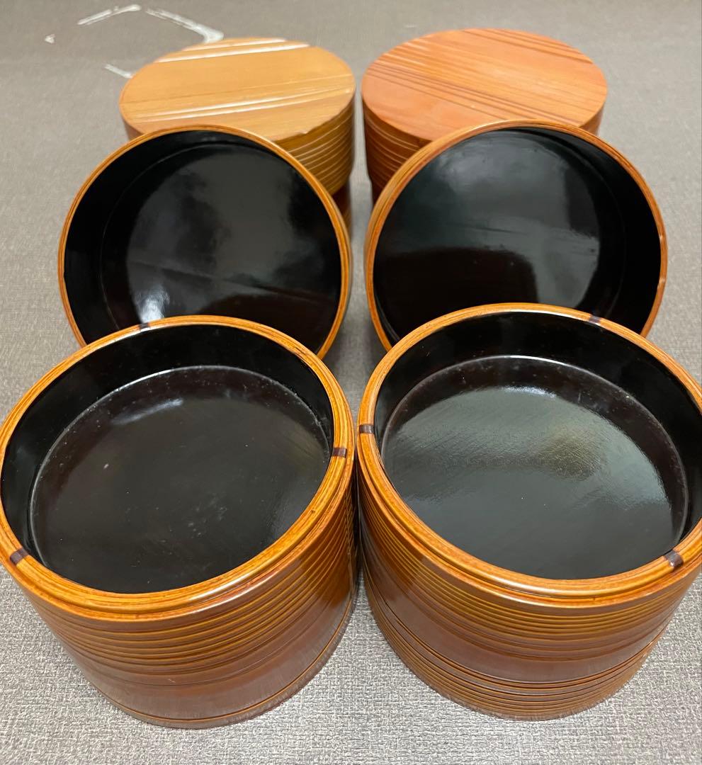 年代物　曲げわっぱ　おひつ　弁当箱