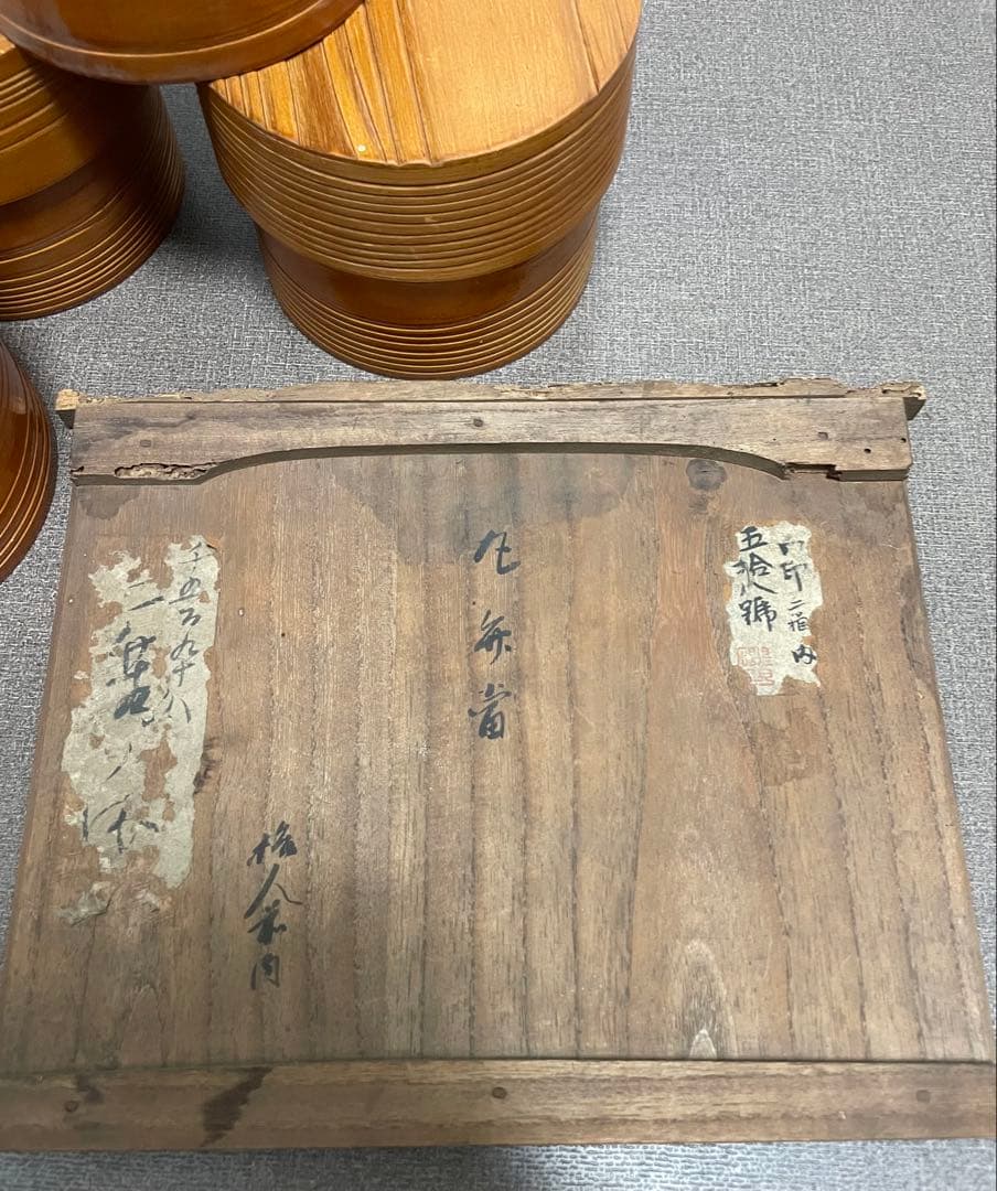 年代物　曲げわっぱ　おひつ　弁当箱
