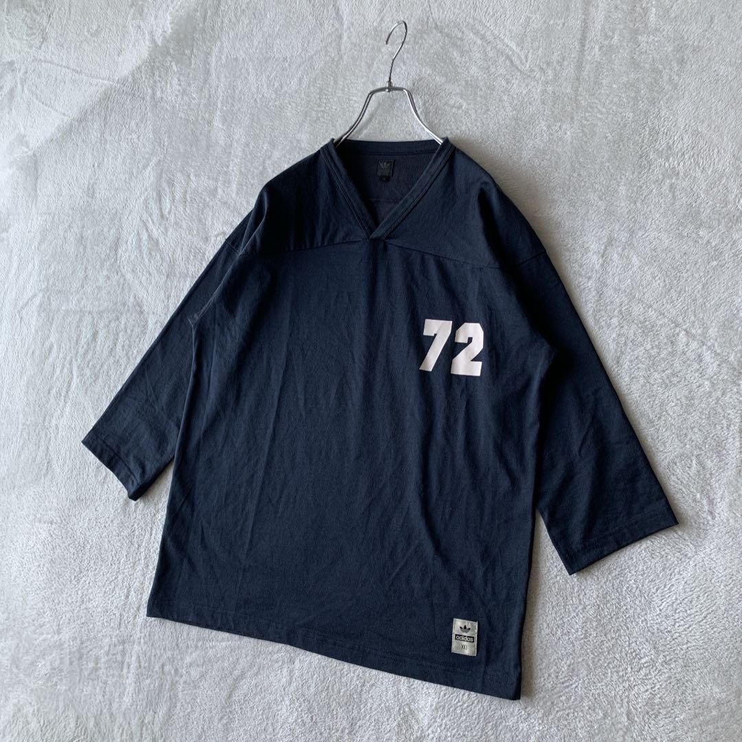 希少 00s アディダス フットボール Tシャツ ナンバリングXXL