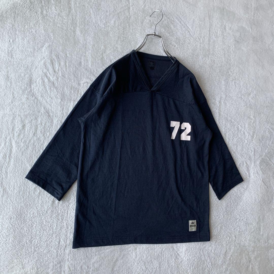 希少 00s アディダス フットボール Tシャツ ナンバリングXXL