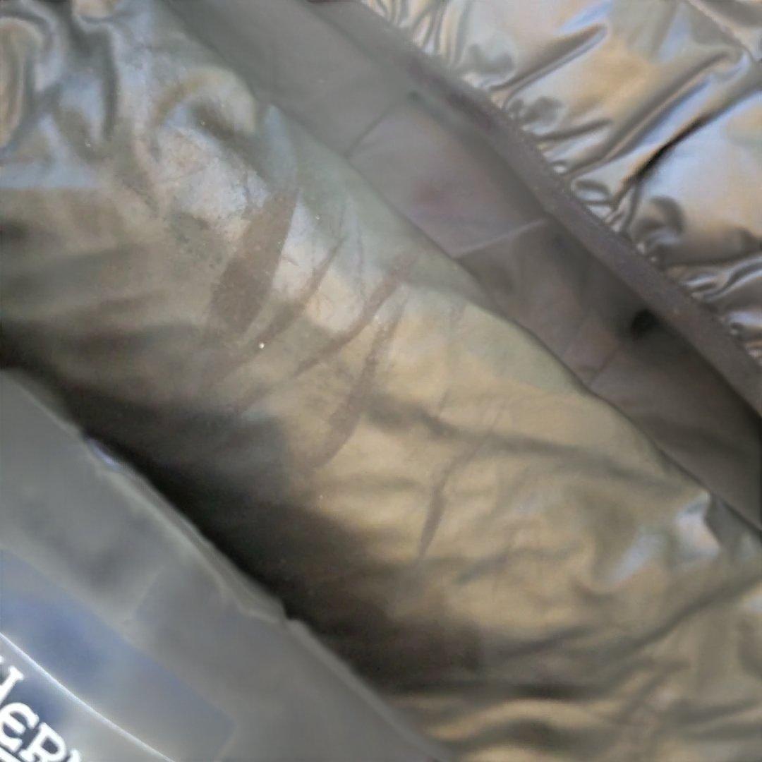 美品 ヘルノ HERNO ラミナー ショートダウンジャケット ブラック 42