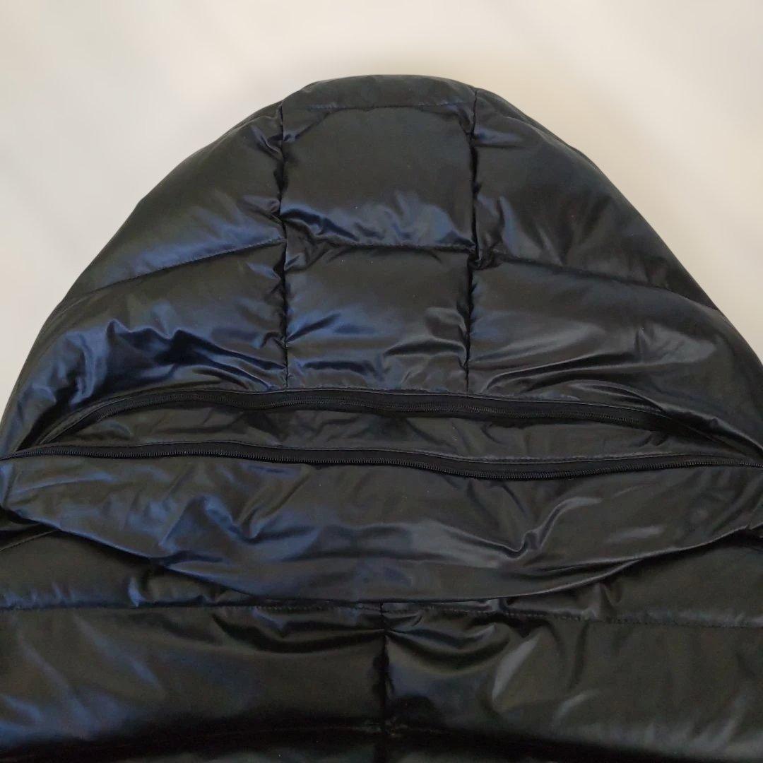 美品 ヘルノ HERNO ラミナー ショートダウンジャケット ブラック 42