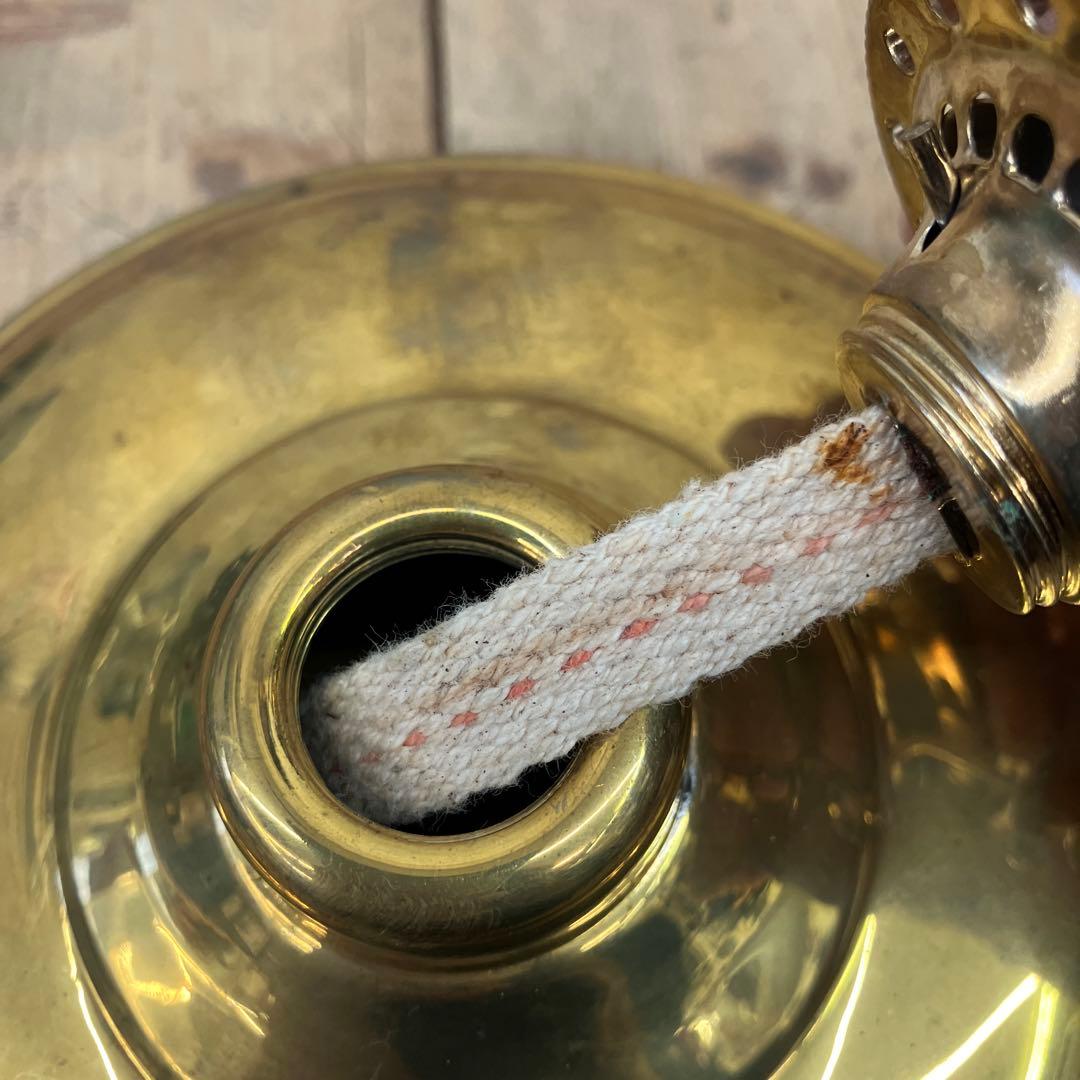 ビンテージ レトロ ガラス製 ランタン オイルランプ ガラスランプ 照明器具