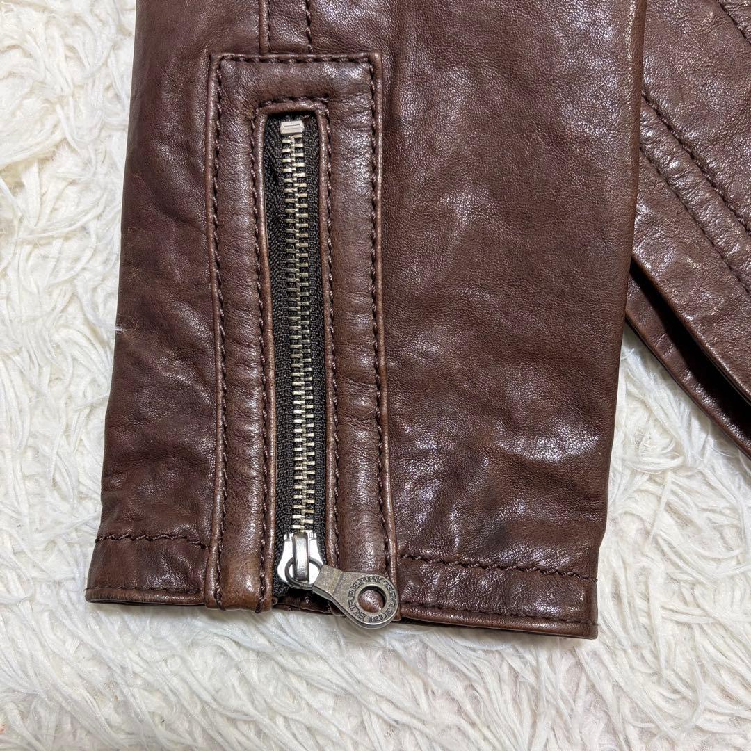 ✨美品✨BURBERRY BLUE LABELバーバリー　レザーワンピース　Ｍ