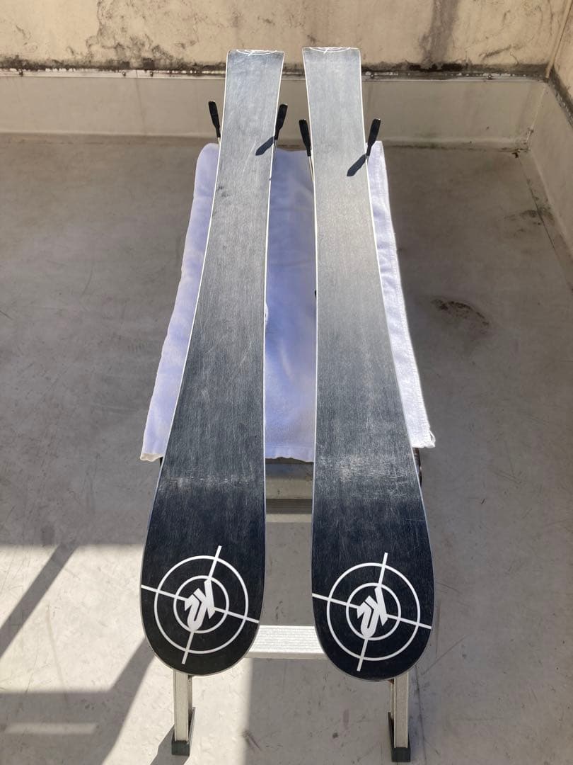 ショートスキー(ファン ミドル ミッド) 解放ビィンディング K2 marker