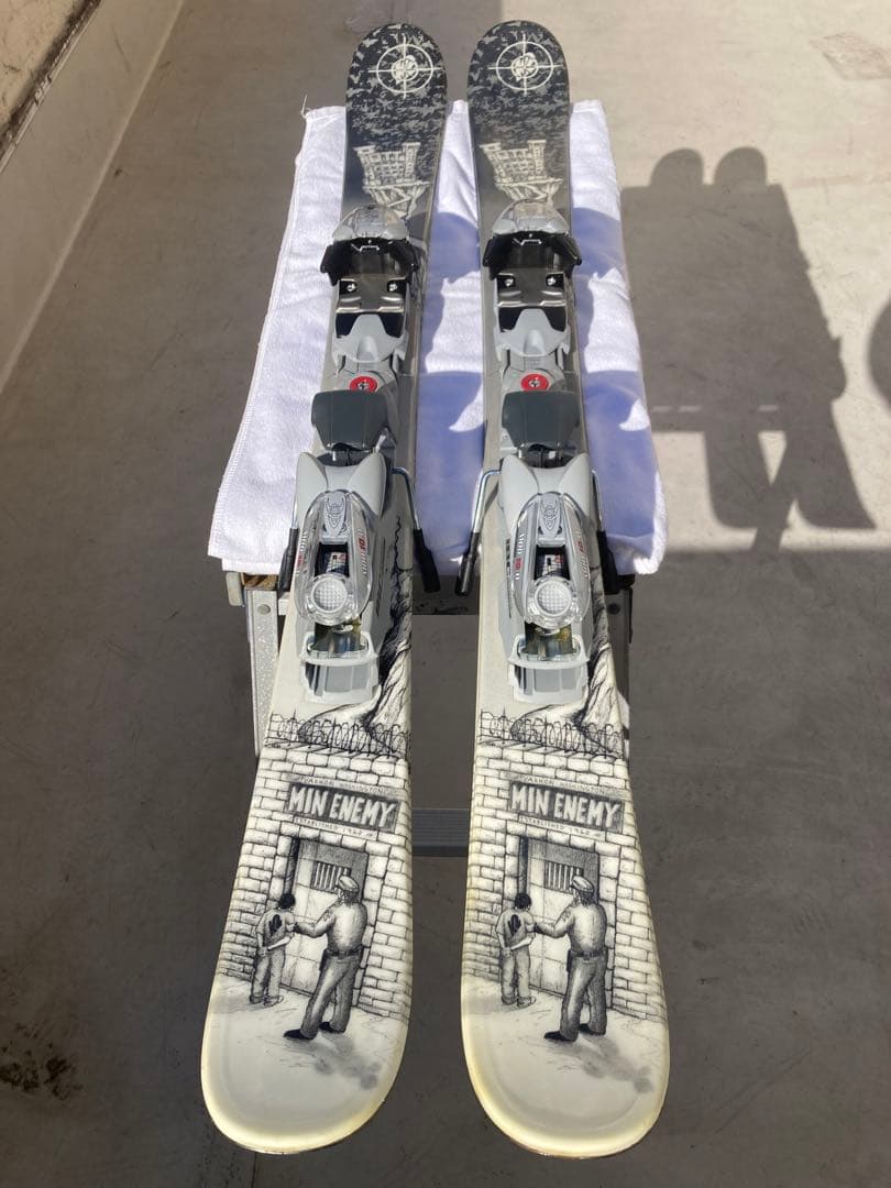 ショートスキー(ファン ミドル ミッド) 解放ビィンディング K2 marker