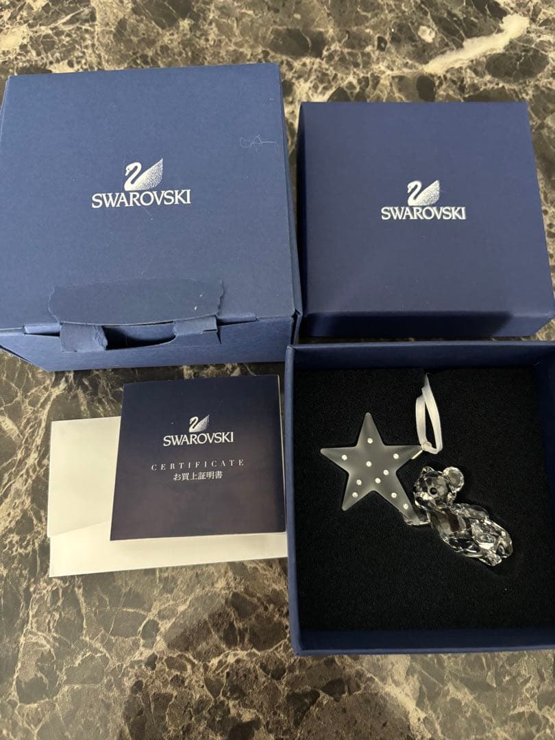 スワロフスキー　クリスベア オーナメント2008