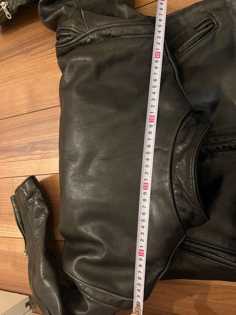 schott レザーシングルライダースジャケット 141 36 641 ボア付
