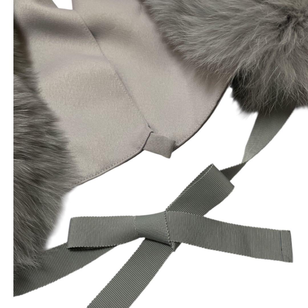 ANTEPRIMA アンテプリマ ティペット　サガフォックス　グレー　ゴージャス