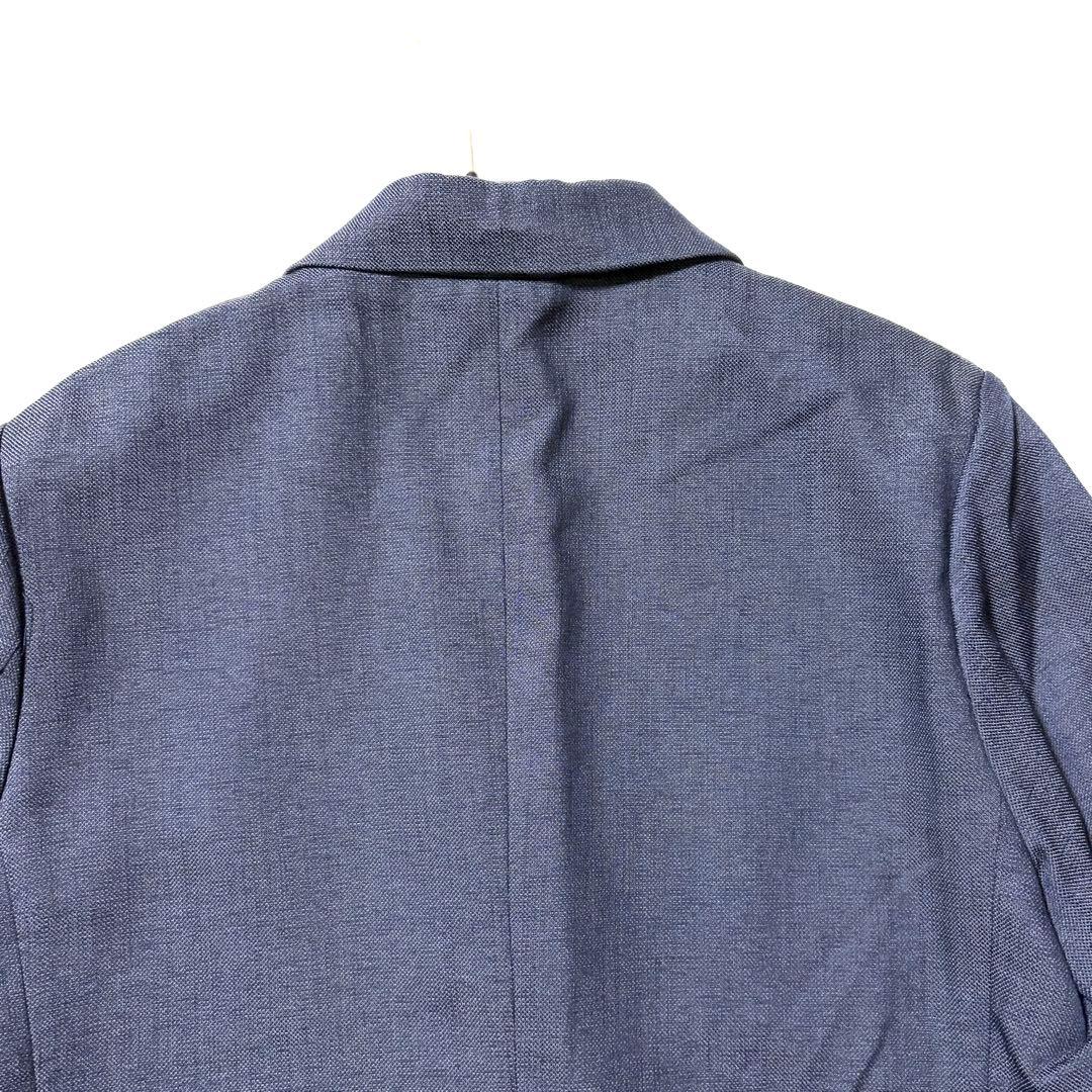 ✨美品✨ 洗える プラステ スーツ パンツ セットアップ 青 紺