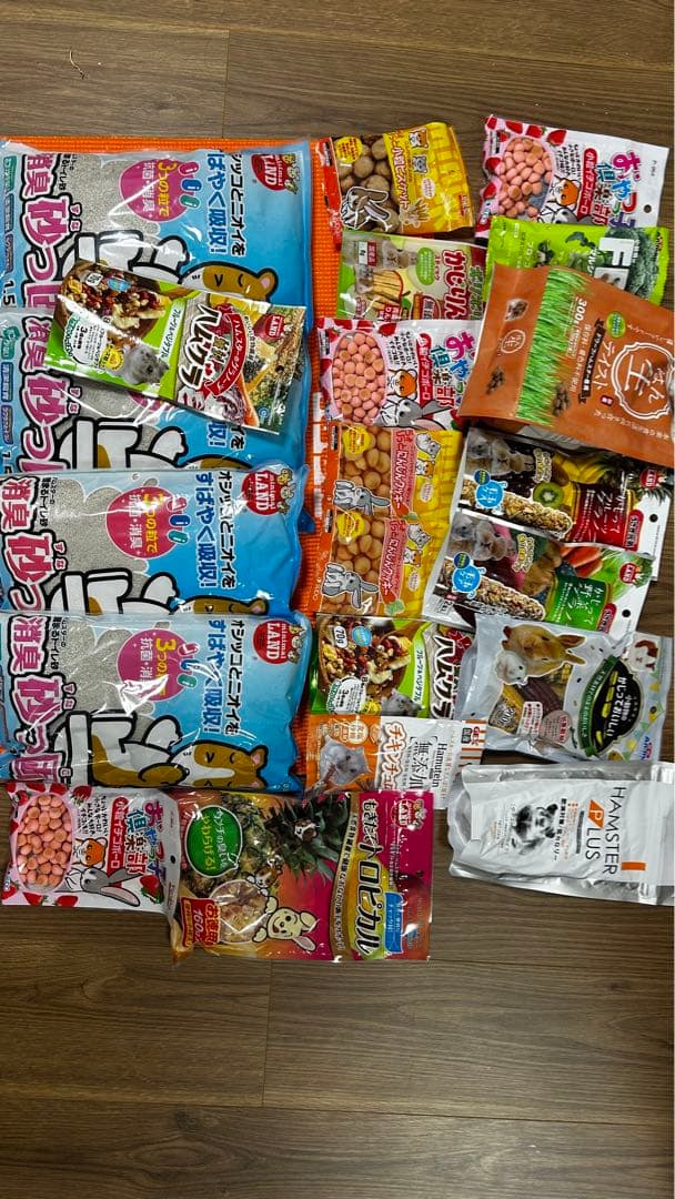 ハムスター　餌など