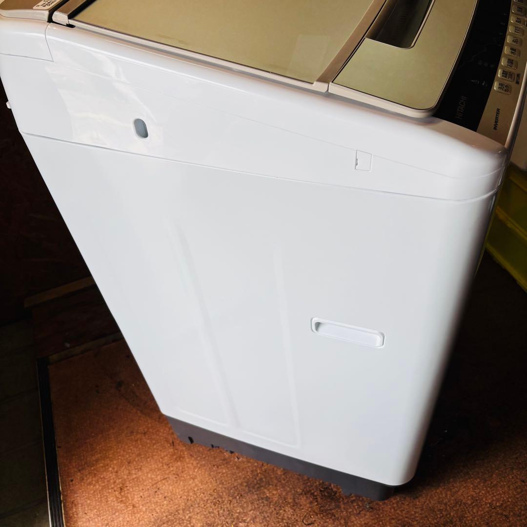 日立 10kg 全自動洗濯機 BW-V100E◇2020年製