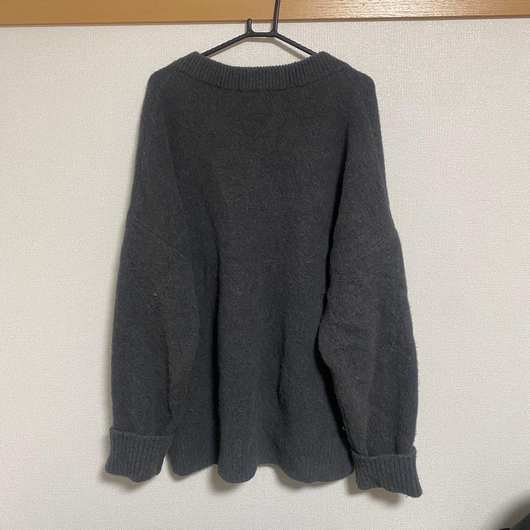 Ami Alexandre Mattiussi 24AWハートロゴカーディガン