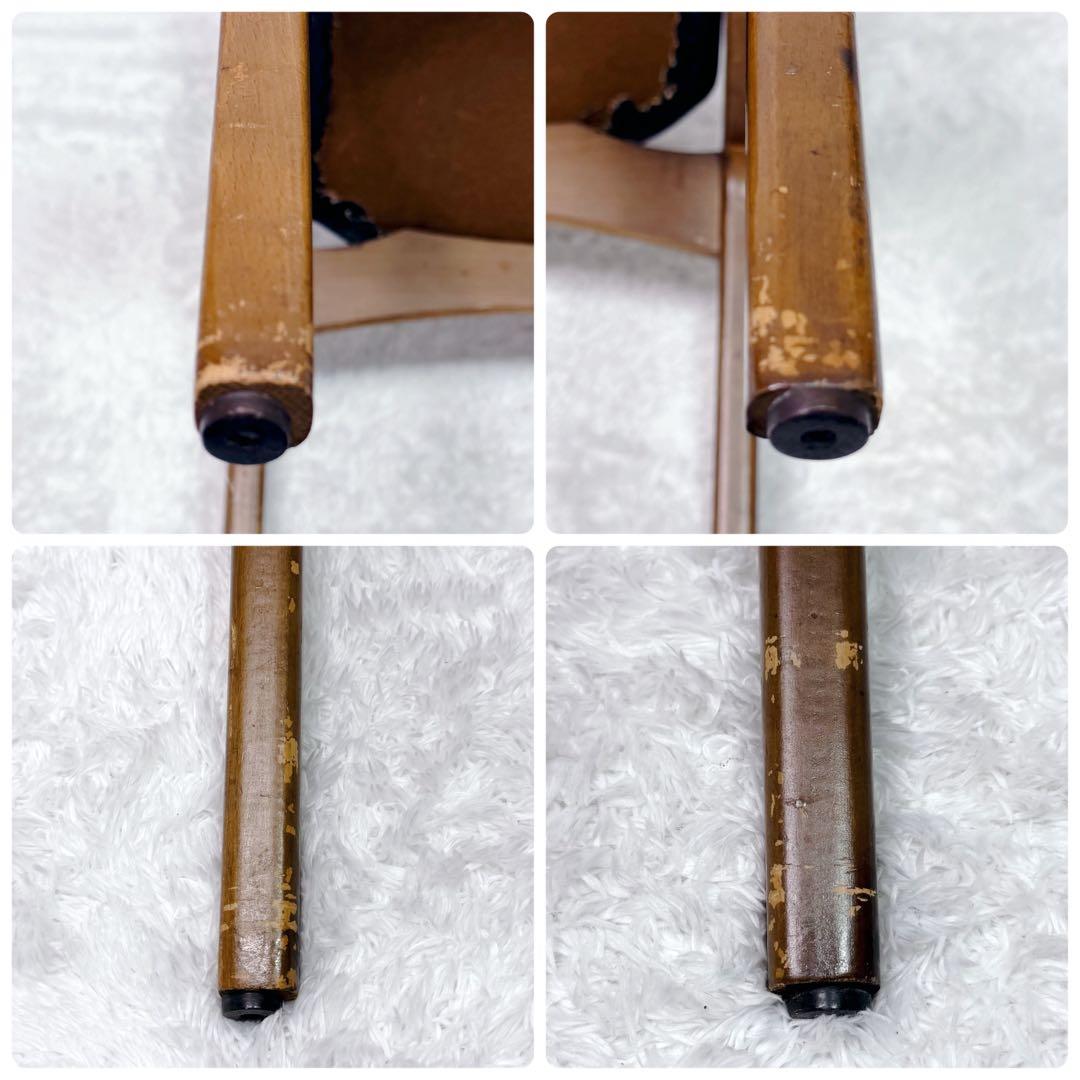 アサヒ　ファニチュア　北欧　ダイニングチェア　アンティーク　椅子