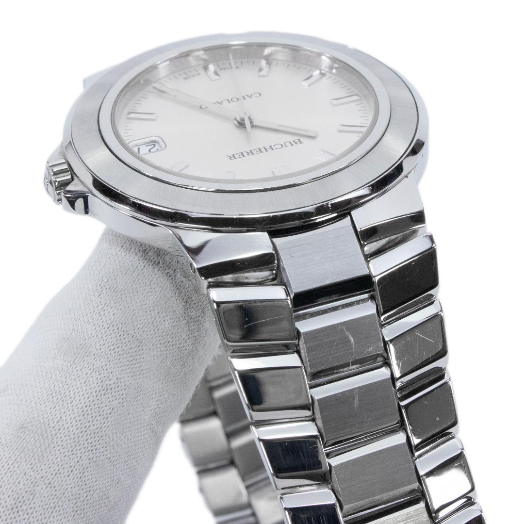 ブヘラ 腕時計 クォーツ メンズ カポラーゴ 955.750 シルバー シンプル