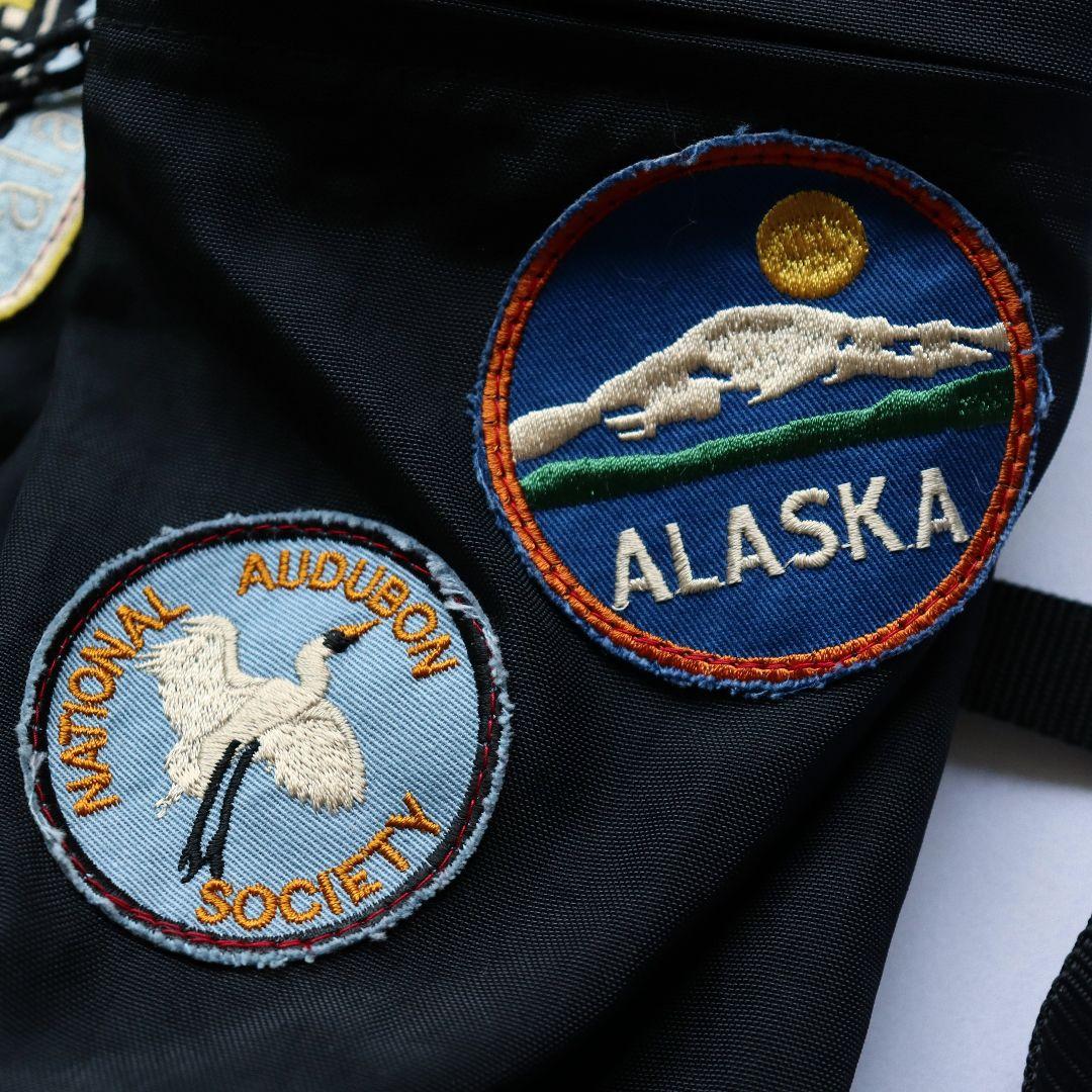 未使用 GO TO HOLLYWOOD ナイロンワッペンディパック【ブラック】