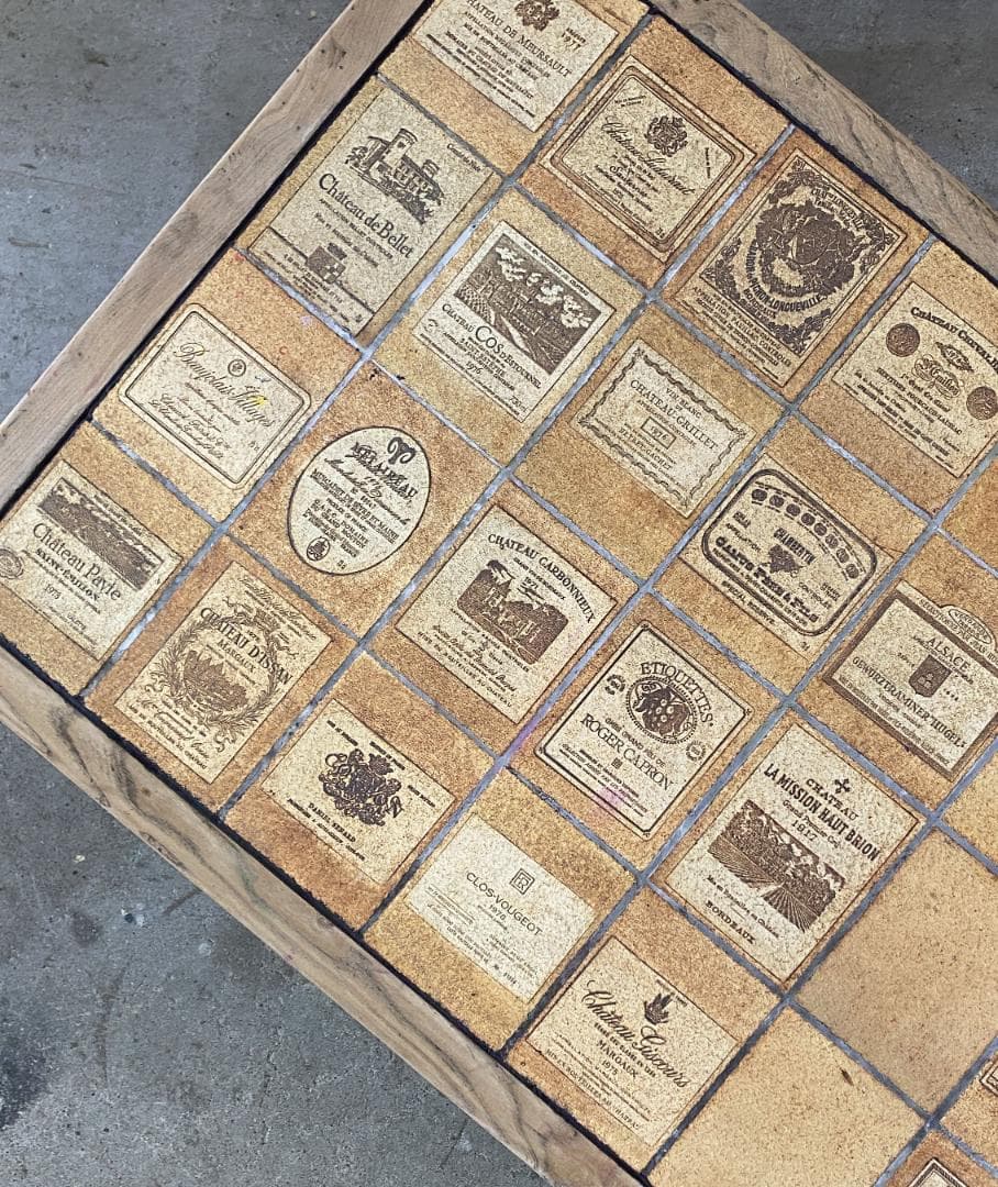 Roger Capron フランス ビンテージ テーブル ぺリアン