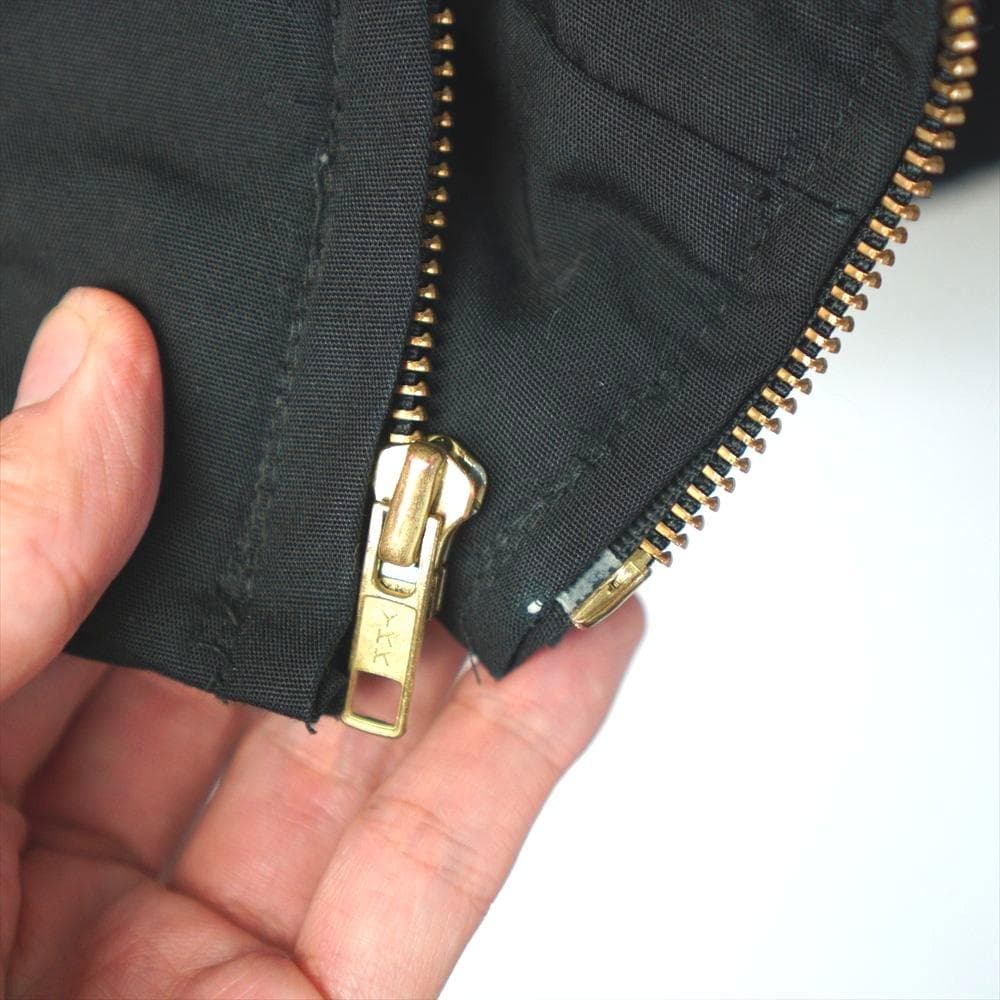 60s70s ビンテージ Catalina 中綿ブルゾン 黒灰 黒白