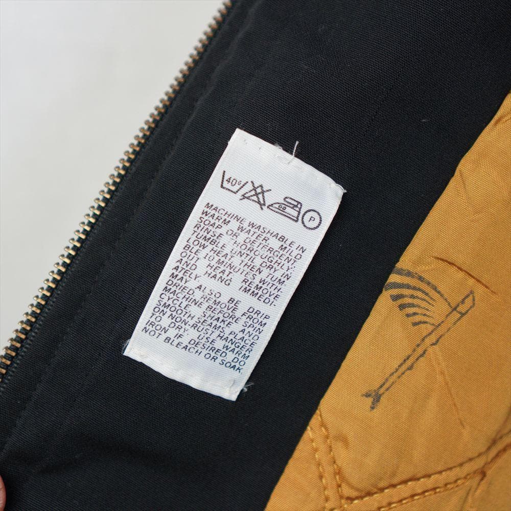 60s70s ビンテージ Catalina 中綿ブルゾン 黒灰 黒白